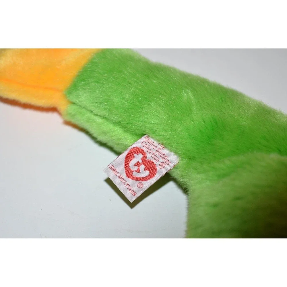 TY Smoochy the‎ Frog Plush 1996 Beanie Buddies Stuffed Animal Toy 1998